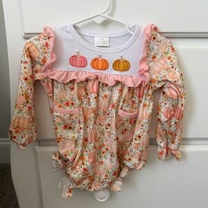 Floral Pumpkin Bubble